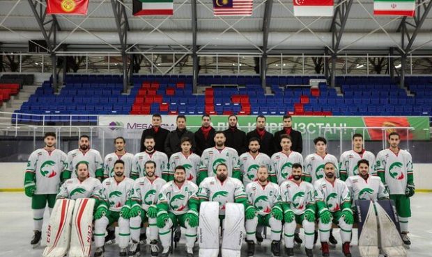 شکست تیم ملی هاکی روی یخ ایران در قهرمانی جهان
