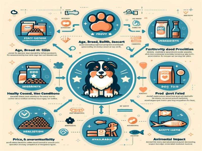 نکات مهم در انتخاب غذای خشک سگ