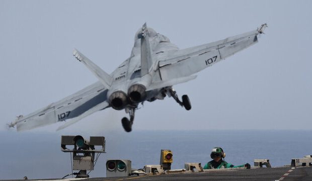 حمله هوایی مجدد آمریکا و انگلیس به غرب یمن