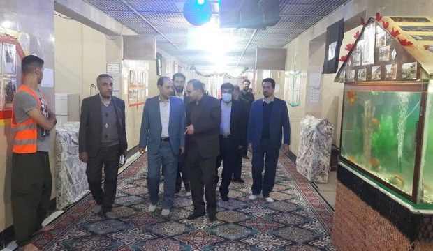 بازدید معاون دادستان کل کشور از اردوگاه حرفه‌آموزی و کاردرمانی اصفهان