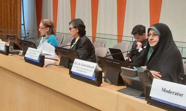 برگزاری پنل تخصصی«توانمندسازی زنان؛ توان افزایی خانواده، توسعه جامعه» در سازمان ملل