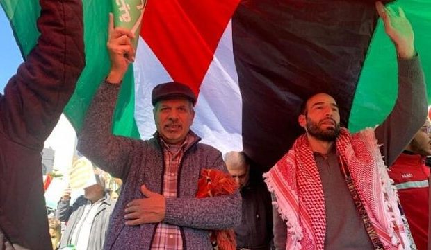 تظاهرات هزاران اردنی در حمایت از غزه