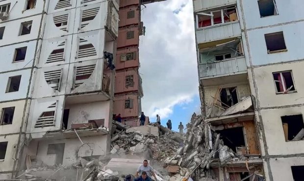 ریزش بلوک آپارتمانی در روسیه ۱۹ زخمی برجای گذاشت
