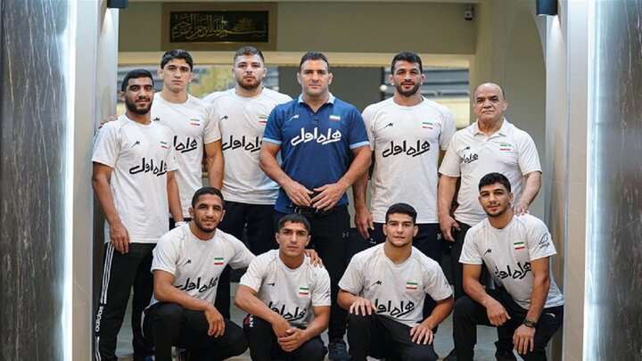 تیم منتخب کشتی آزاد راهی کشور مجارستان شد تیم منتخب کشتی آزاد راهی کشور مجارستان شد