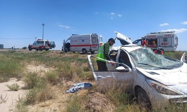 وقوع ۲حادثه واژگونی خودرو در استان سمنان/ ۸نفر مصدوم شدند