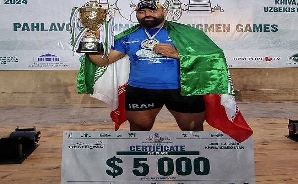 قهرمانی ایران در مسابقات بین المللی قوی‌ترین مردان