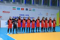 چهارمین برد متوالی تیم ملی زیر ۱۸سال دختر ایران در کاوا