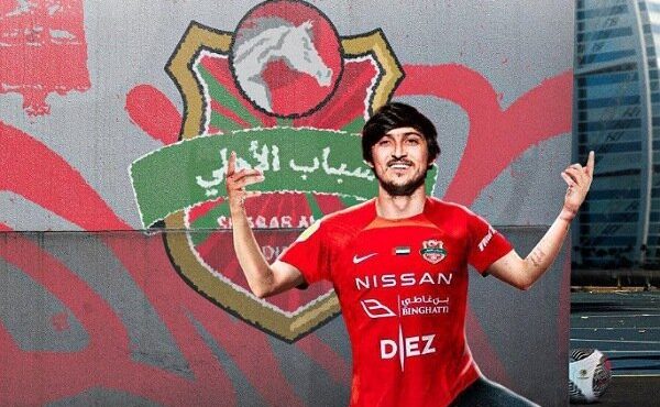 رونمایی شباب الاهلی امارات از سردار آزمون رونمایی شباب الاهلی امارات از سردار آزمون