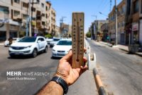 هشدار نارنجی استقرار توده هوای گرم در خوزستان