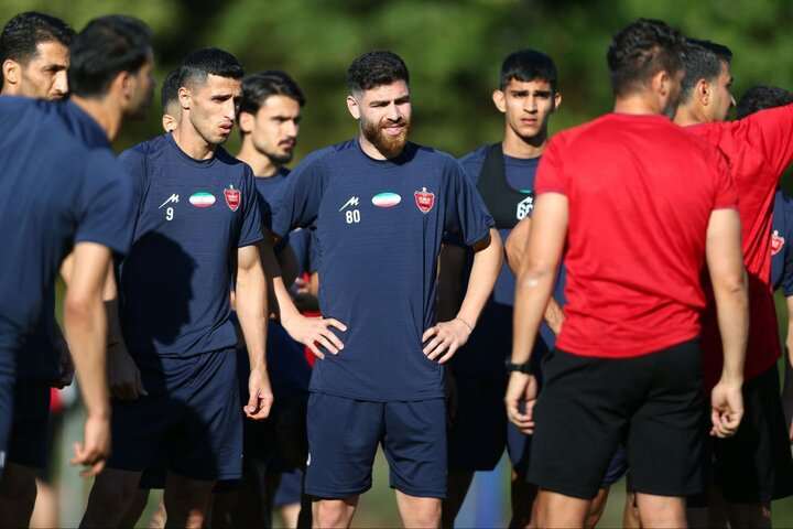 سختگیری سرمربی پرسپولیس در تمرین پرفشار ترکیه سختگیری سرمربی پرسپولیس در تمرین پرفشار ترکیه