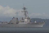 ناو جنگی آمریکا نزدیک سواحل ونزوئلا پهلو گرفت+ فیلم ناو جنگی آمریکا نزدیک سواحل ونزوئلا پهلو گرفت+ فیلم