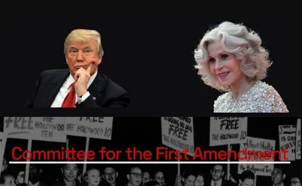 جین فوندا و صدها چهره مشهور برای آزادی بیان در آمریکا برخاستند