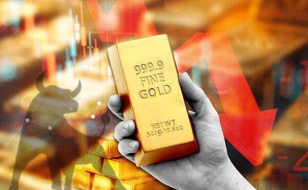 ریزش بیش از ۵ درصدی قیمت طلا در بازارهای جهانی