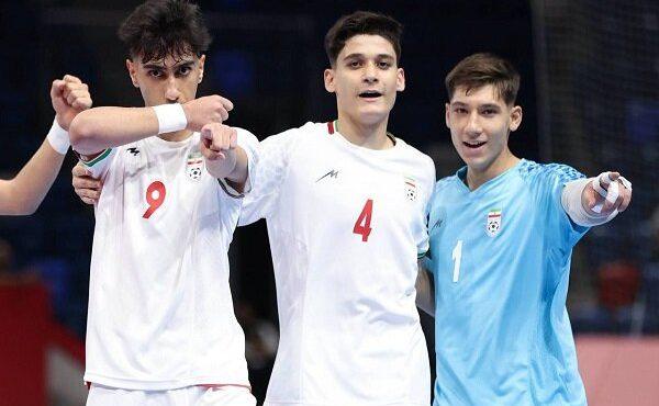 صعود تیم ملی فوتسال ایران به فینال با جشنواره گل صعود تیم ملی فوتسال ایران به فینال با جشنواره گل