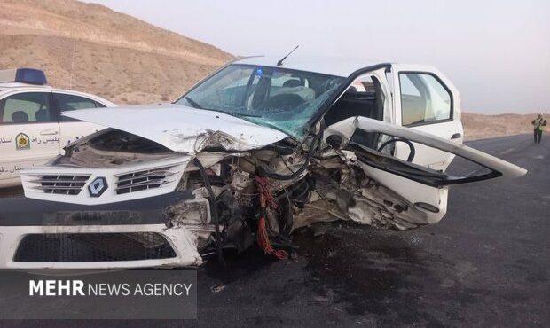 تصادف زنجیره‌ای در جاده سمنان به فیروزکوه؛ ۷ نفر مصدوم شدند