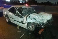 تصادف مرگبار پرشیا با خودروی حامل کارگران شهرداری؛ ۴ نفر جان باختند تصادف مرگبار پرشیا با خودروی حامل کارگران شهرداری؛ ۴ نفر جان باختند