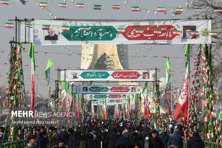 اعلام مسیرهای راهپیمایی ۲۲ بهمن در تهران اعلام مسیرهای راهپیمایی ۲۲ بهمن در تهران