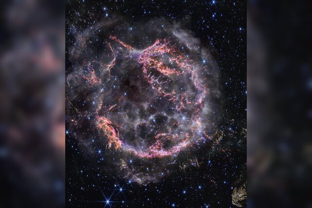 عکس روز ناسا از درخشش بقایای ابرنواختر 