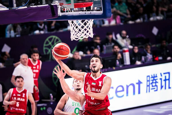 تیم ملی بسکتبال برابر اردن شکست خورد