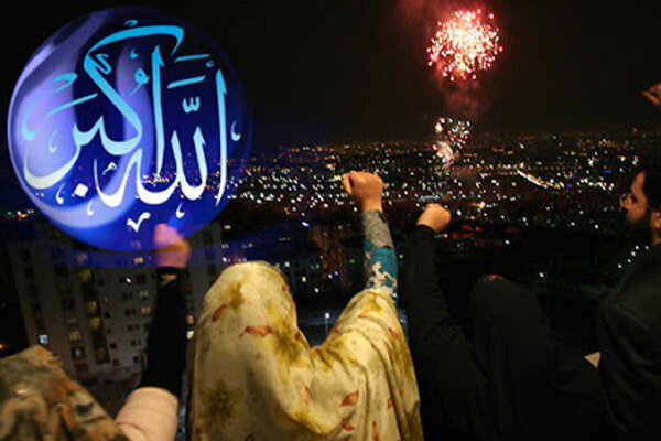طنین «الله‌اکبر» در سراسر ایران همزمان با شب ۴۷اٌمین سالگرد انقلاب