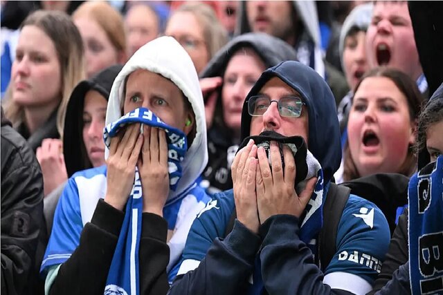 افزایش چشمگیر استرس در هواداران فوتبال