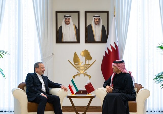 بیانیه وزارت خارجه قطر درباره دیدار عراقچی و عبدالرحمان آل ثانی بیانیه وزارت خارجه قطر درباره دیدار عراقچی و عبدالرحمان آل ثانی
