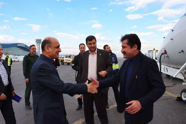 معاون رئیس جمهور وارد گیلان شد